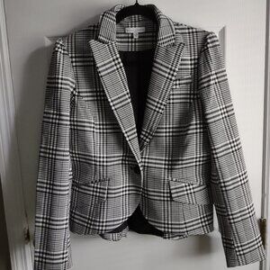 Maison d'Amelie - plaid blazer jacket - similar to WHBM jacket styles - EUC
